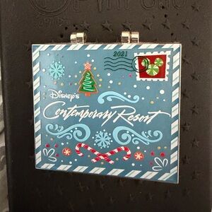 Disney Contemporary Resort Holiday Pin 2021